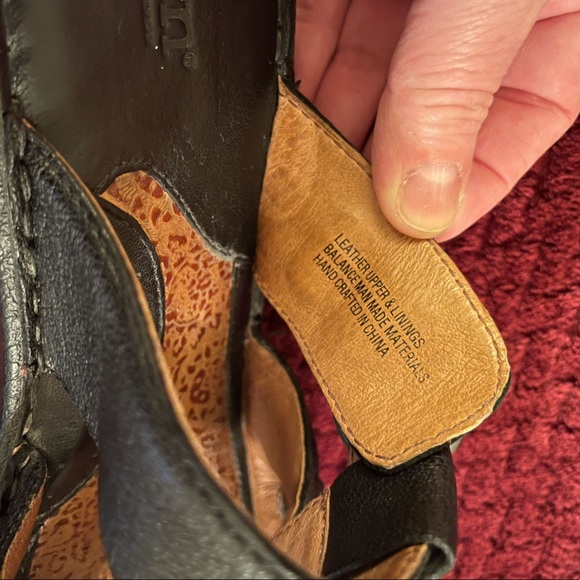 ☑️Børn Leather Sandals - Size 11- 43 EU - Picture 7 of 10